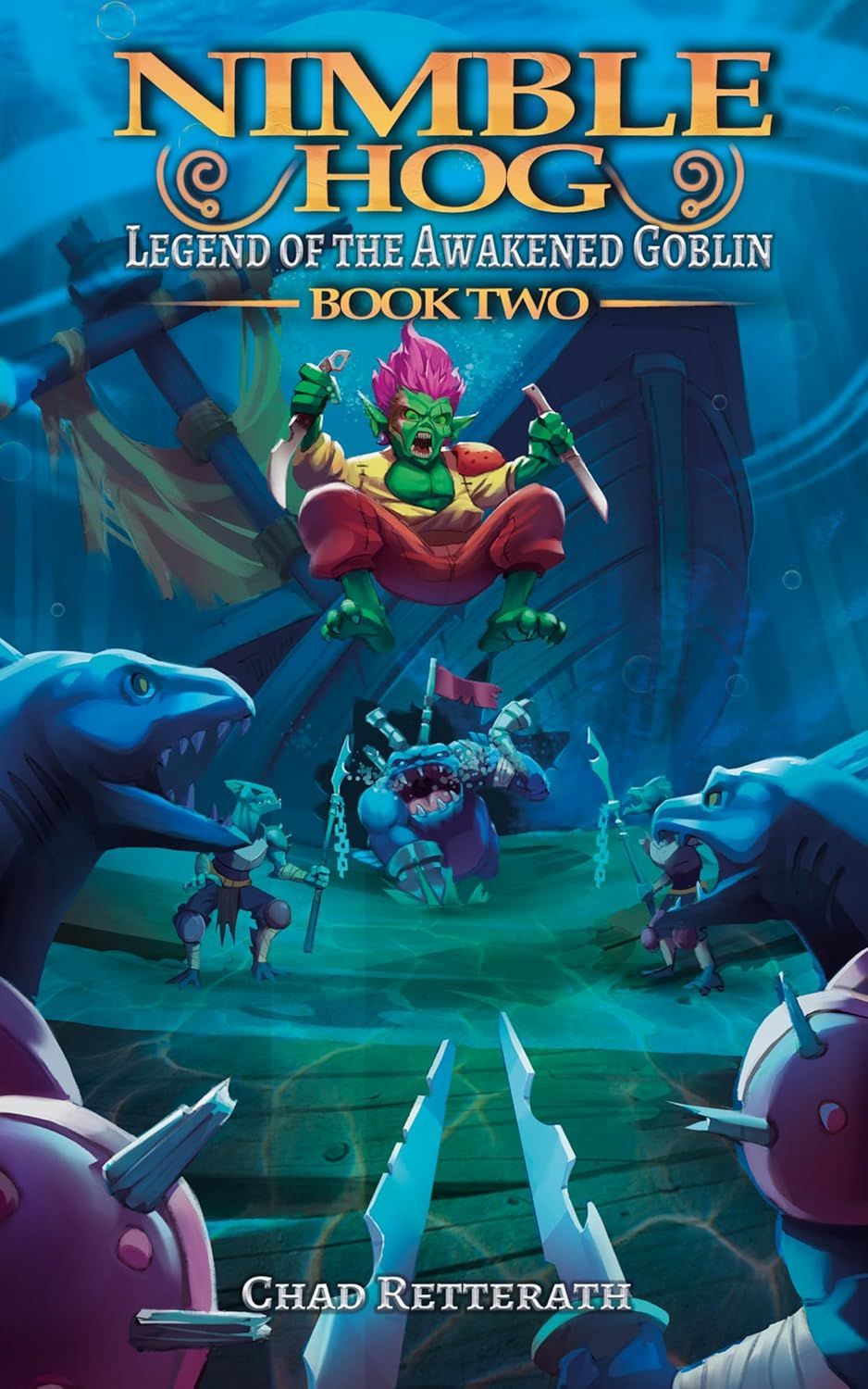 New Depths (Legend of the Awakened Goblin Book 3) | Chad Retterath