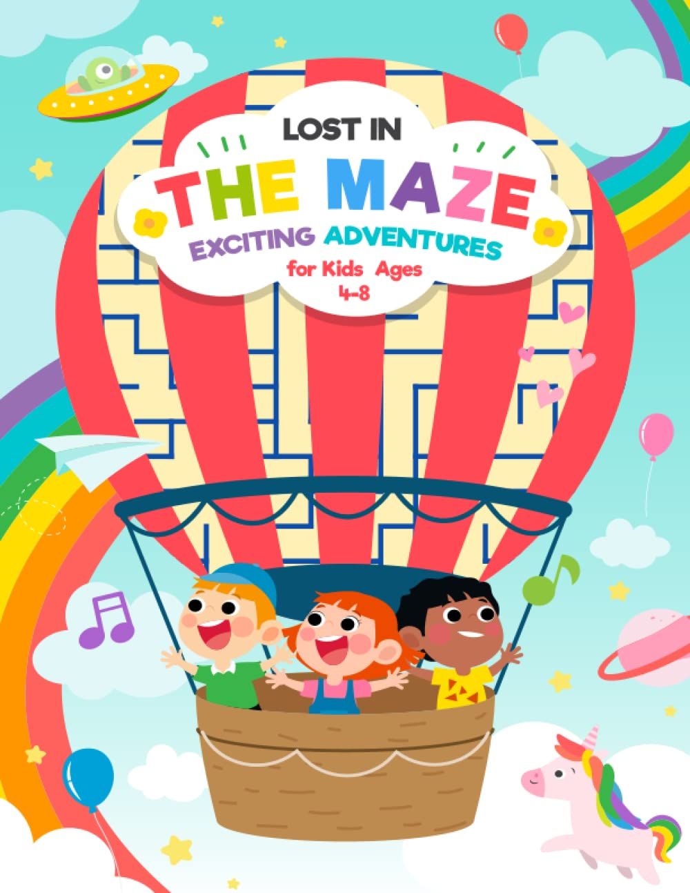 Lost in The Maze: Exciting Adventures for Kids Ages 4-8