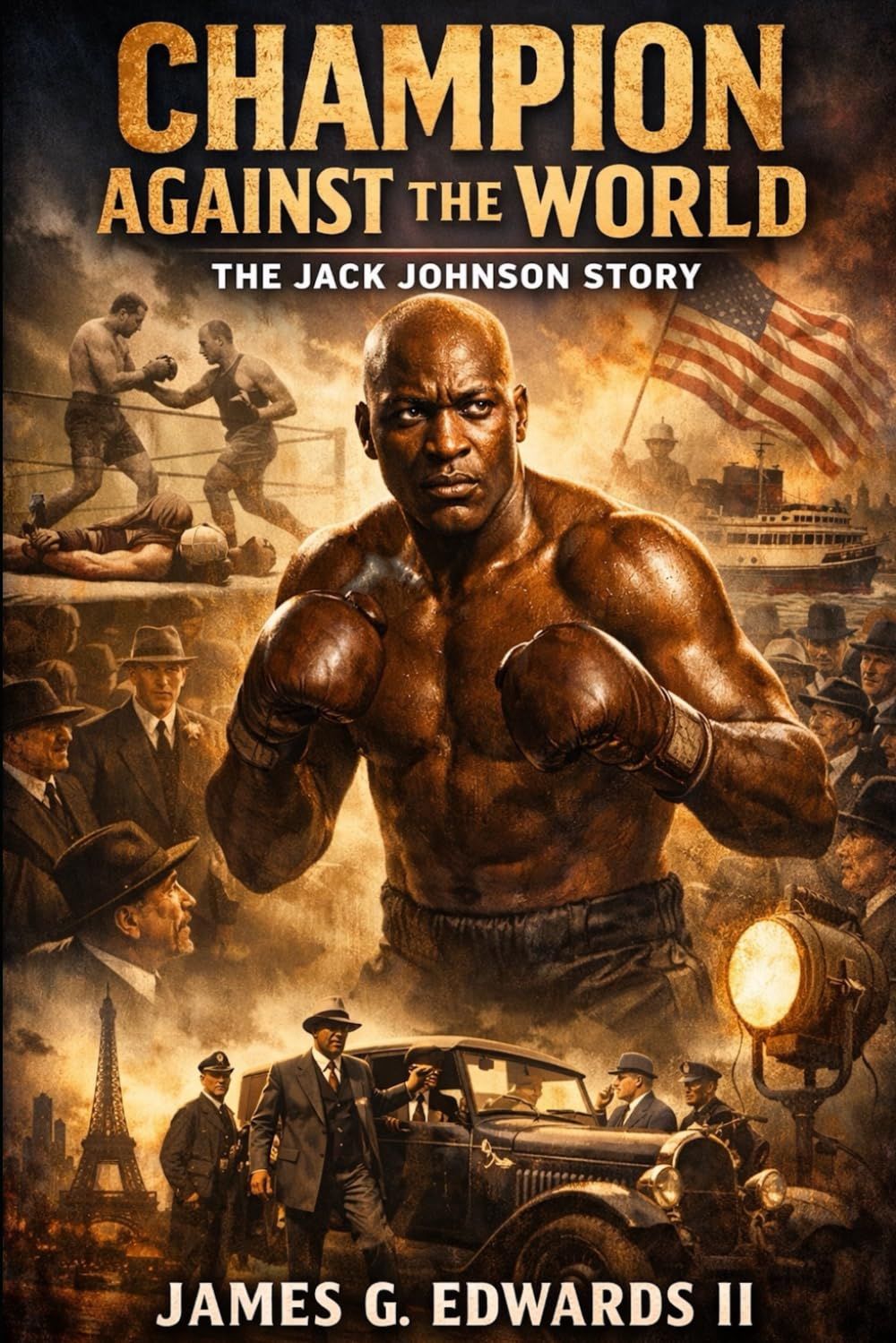Cover of Champion Against the World: The Jack Johnson Story