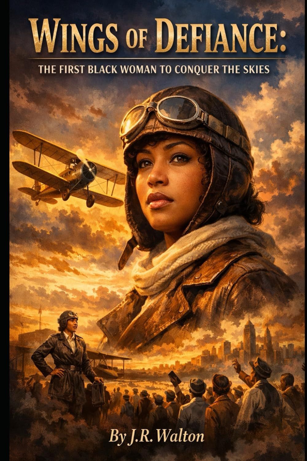 Cover of Wings Of Defiance: The First Black Woman To Conquer The Skies