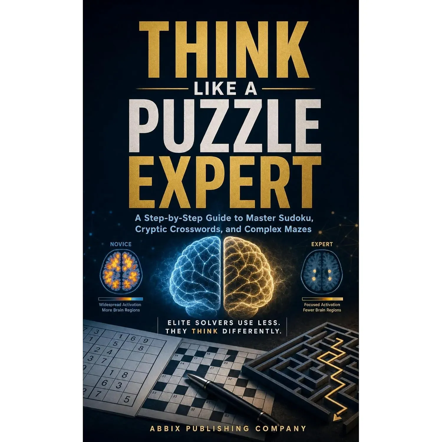 Think Like A Puzzle Expert: A Step-by-step Guide to Master Sudoku, Crossroads, and Complex Mazes