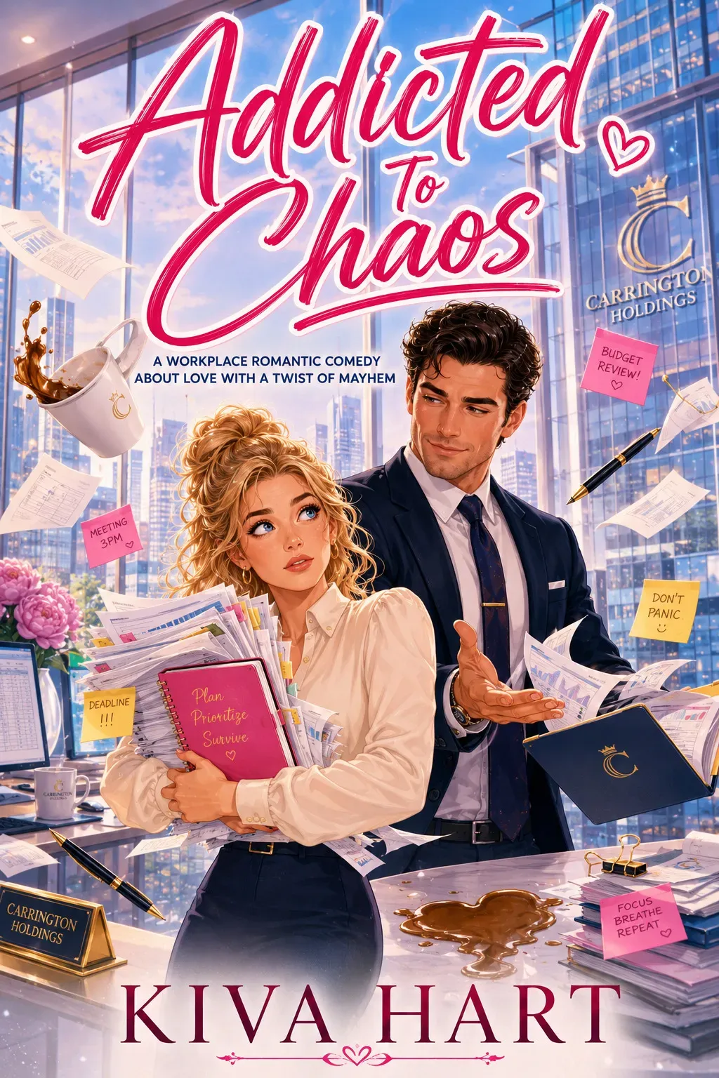Addicted to Chaos: A Workplace Romantic Comedy About Love With A Twist of Mayhem