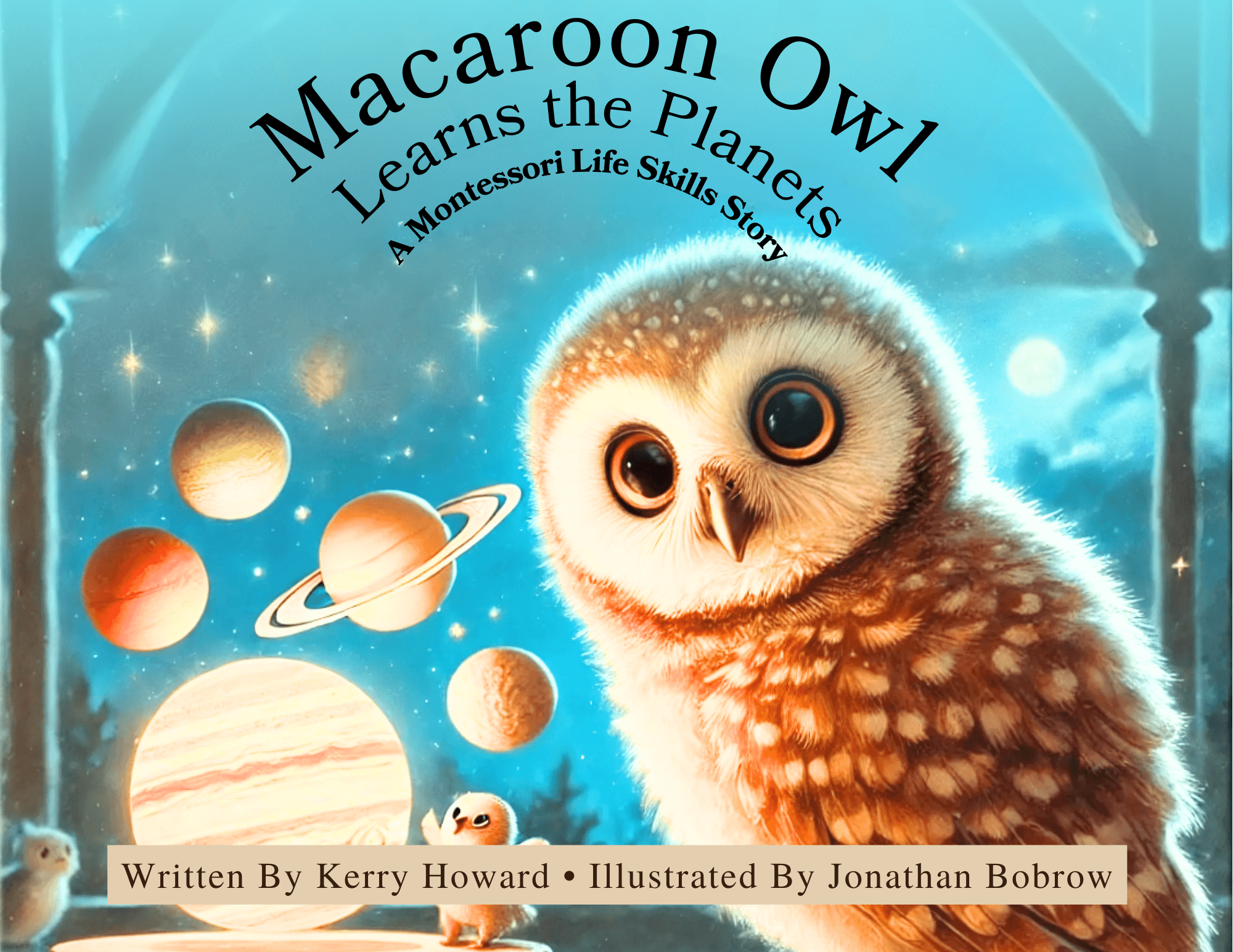 Macaroon Owl Learns the Planets
