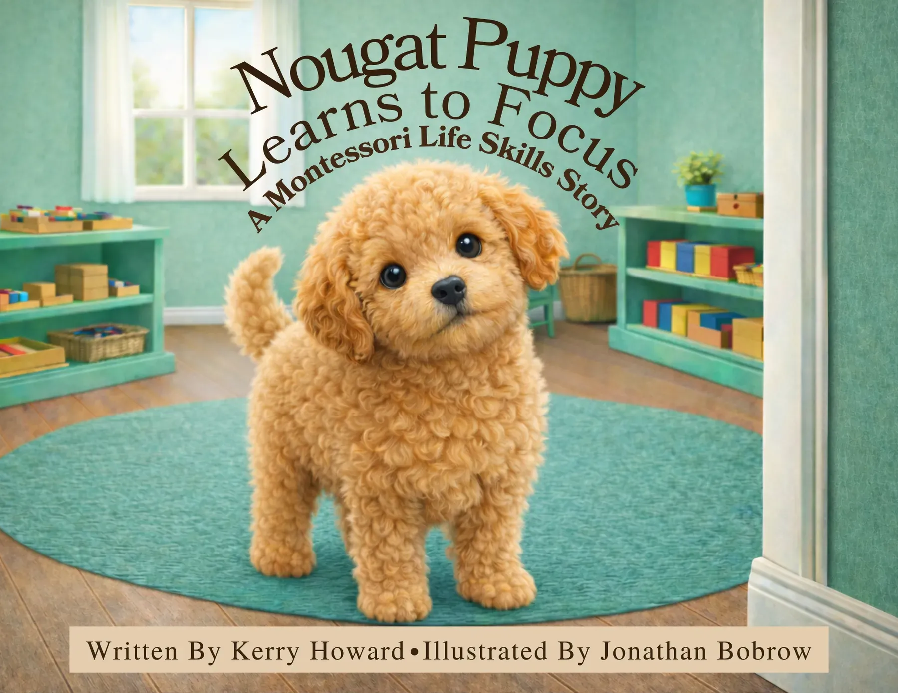 Nougat Puppy Learns to Focus