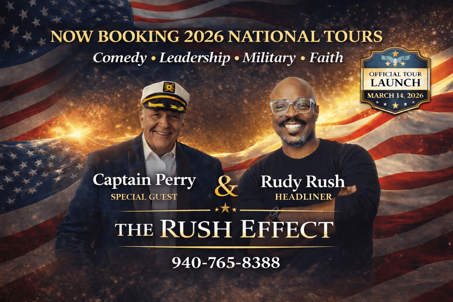 Captain Perry & Rudy Rush | 