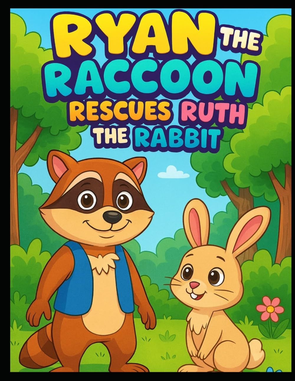 Ryan Ruth Ryan the Raccoon Rescues Ruth the Rabbit | LEANNA REESE AMOS