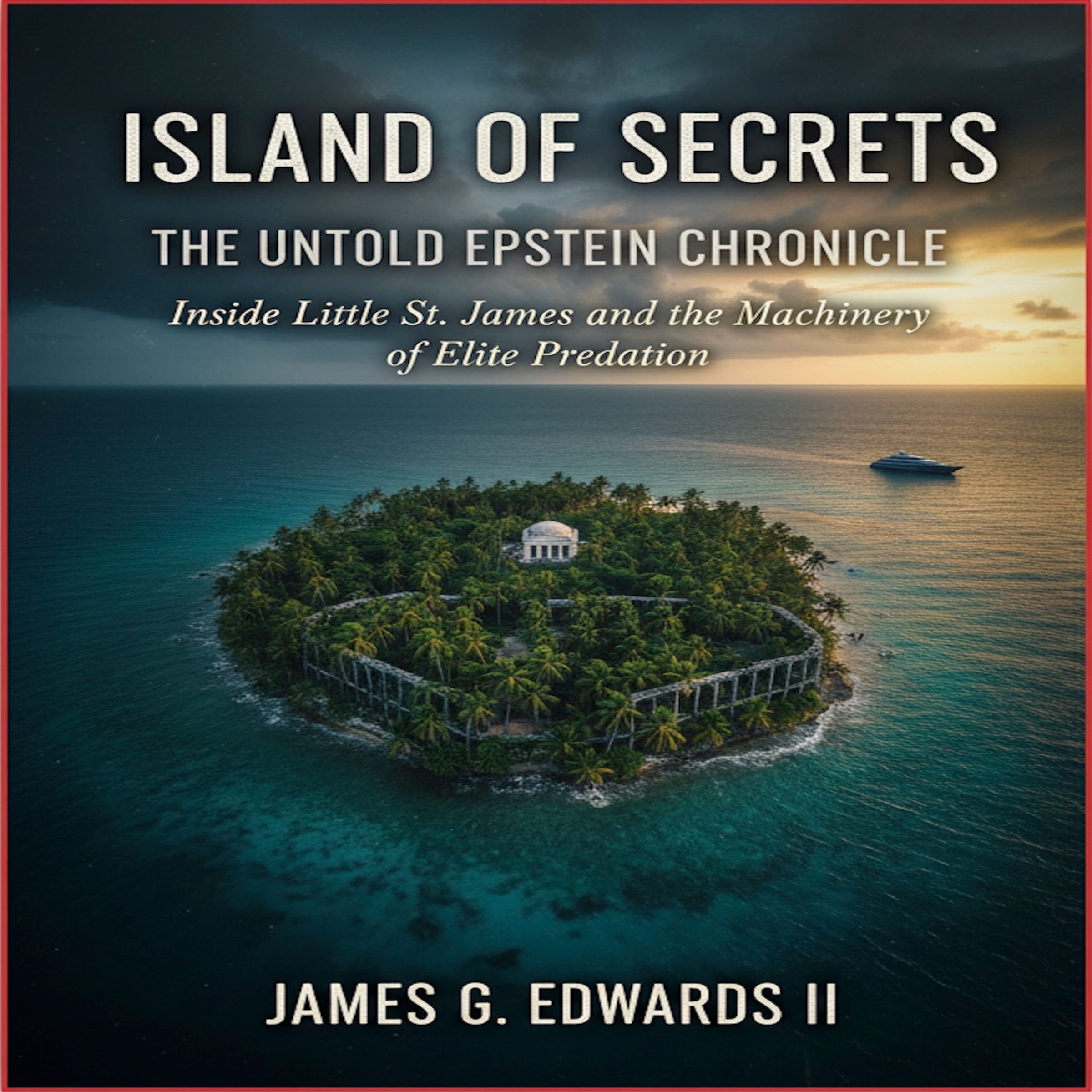 Cover of Island of Secrets: The Untold Epstein Chronicle
